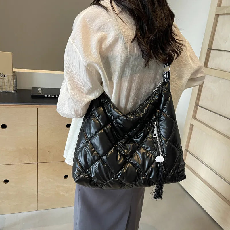 Sac de voyage en nylon matelassé