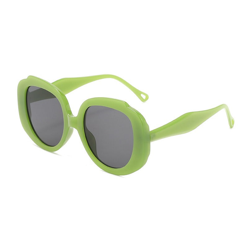 New Round Frame Retro Sunglasses Women Vintage Sun Glasses For Female  Eyeglasses