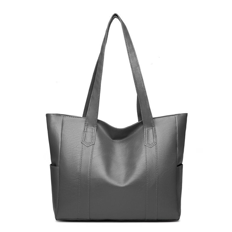 Single shoulder tote bag simple and versatile handbag