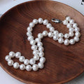 -10mm Natural Freshwater Pearl Choker Necklace