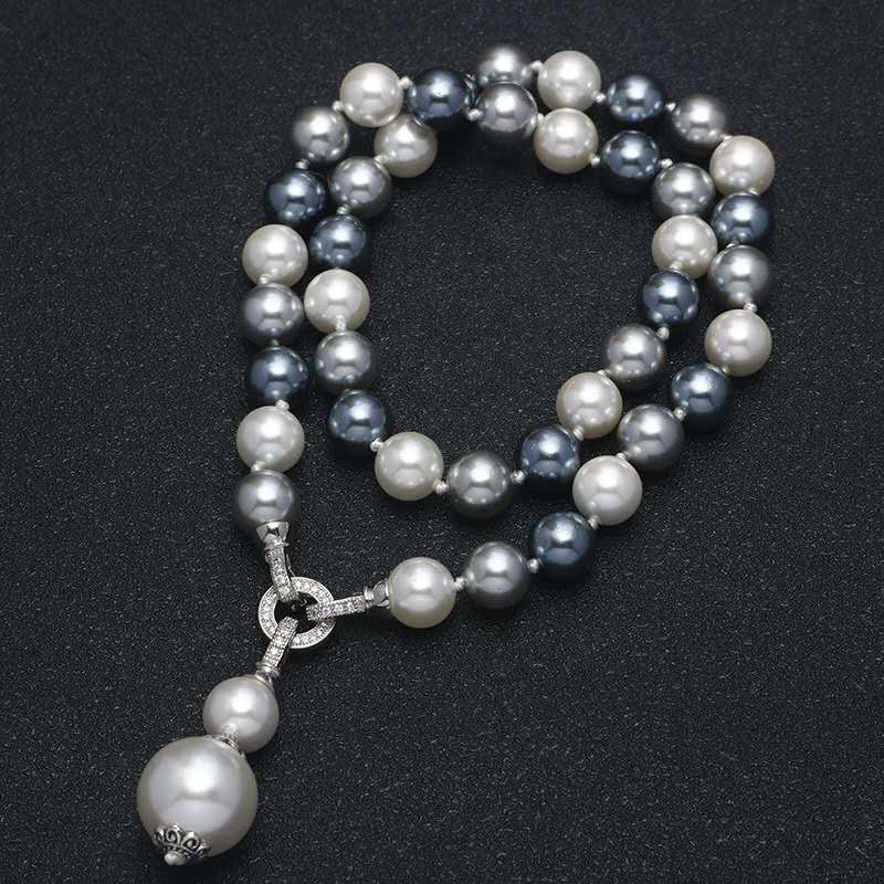 Necklaces of mother-of-pearls