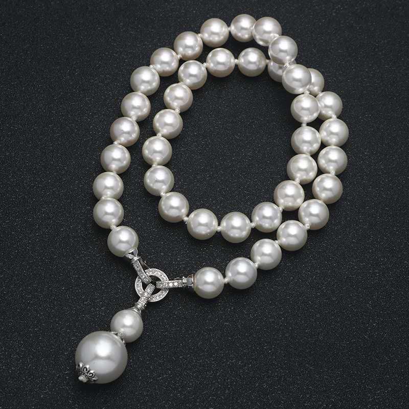 Necklaces of mother-of-pearls