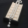 Necklaces of mother-of-pearls