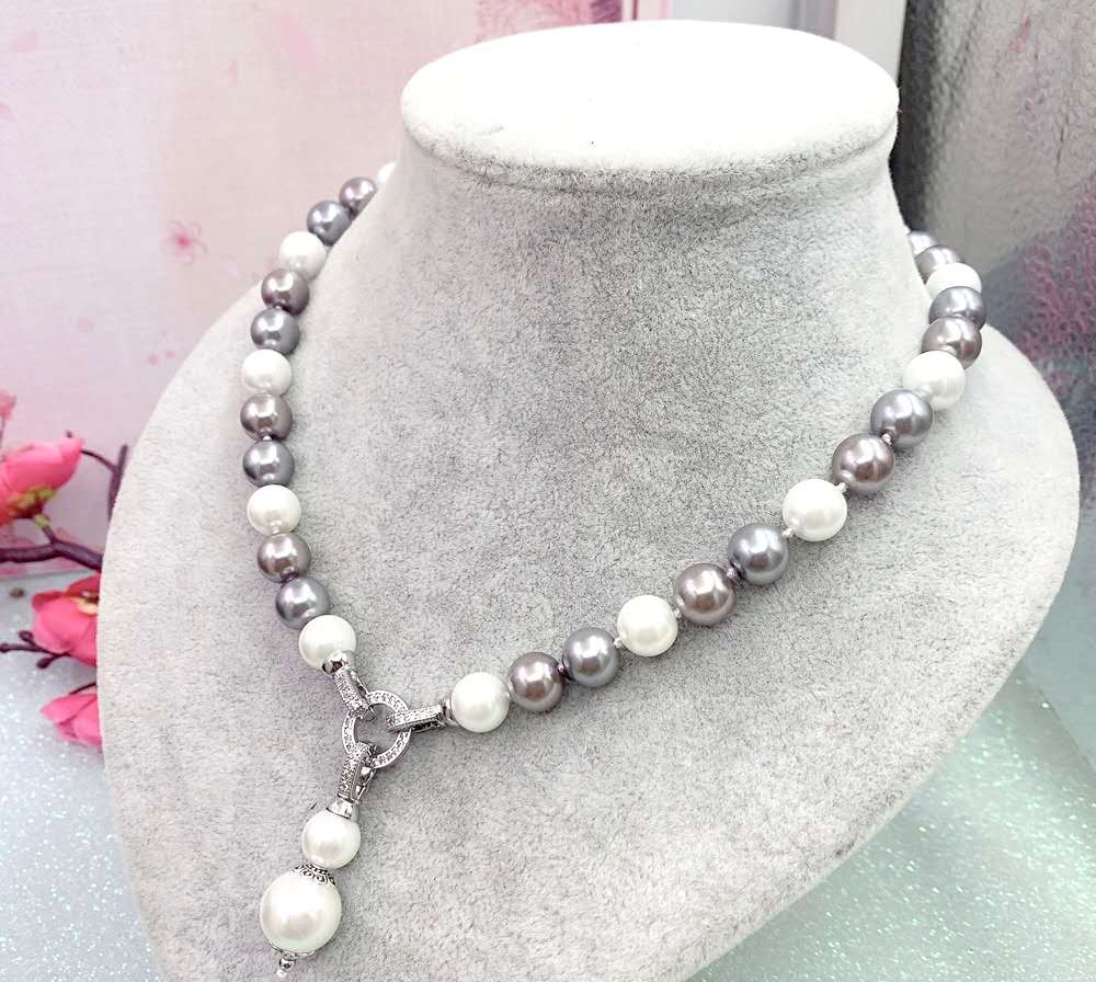 Necklaces of mother-of-pearls