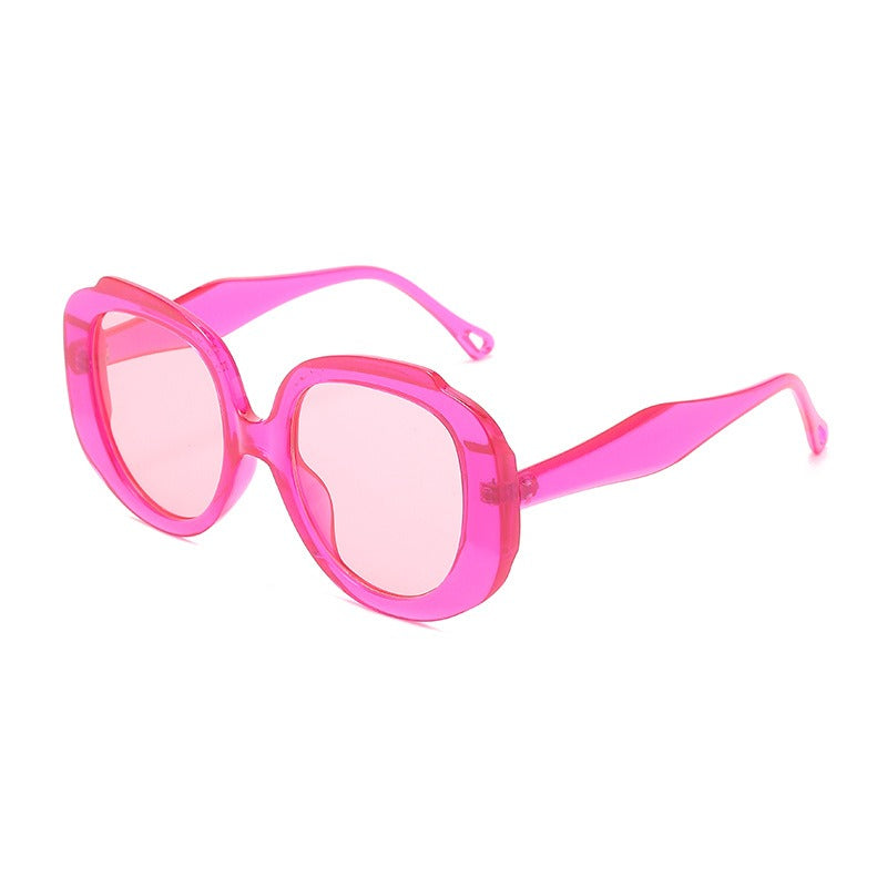 New Round Frame Retro Sunglasses Women Vintage Sun Glasses For Female  Eyeglasses