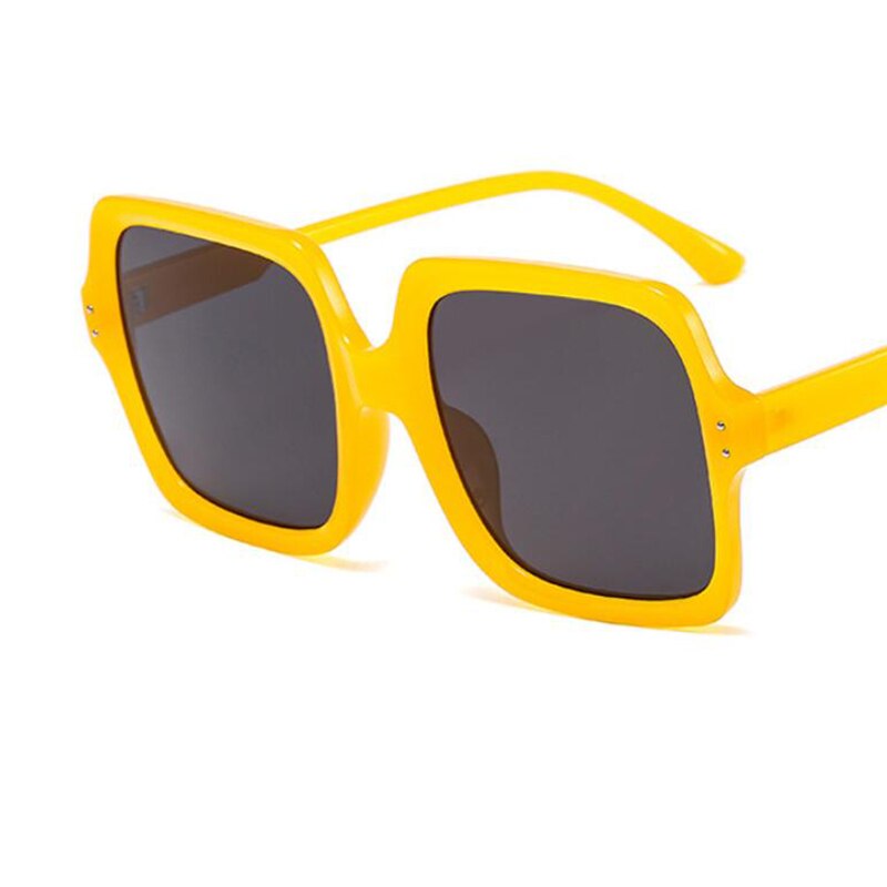 New Trend Square Sunglasses Women Vintage Oversized Sun Glasses Men Brand Designer Fashion Outdoor UV400 Sunglasses
