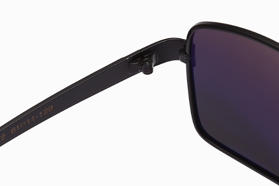 Brand Sun Glasses For Driving A Car Sunglasses Polarized Men Square Metal Anti Ray Reflection Shades For Male UV400