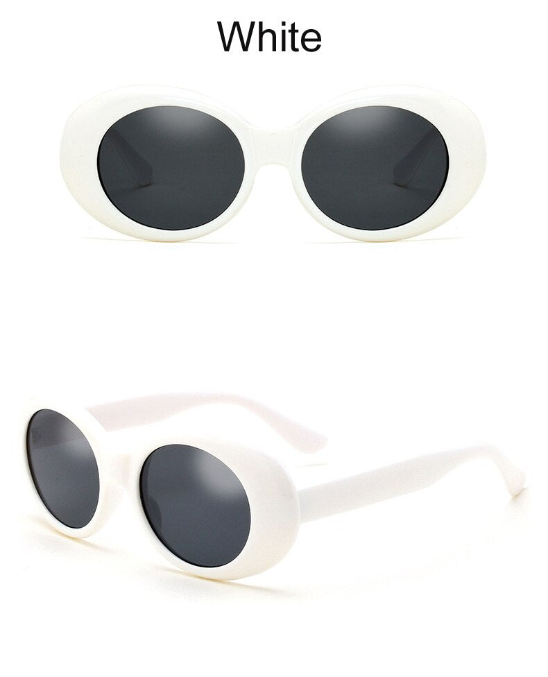 High Quality Red Black Sunglasses Women Men Luxury Brand Design Superstar Oval Sun Glasses Vintage Goggles