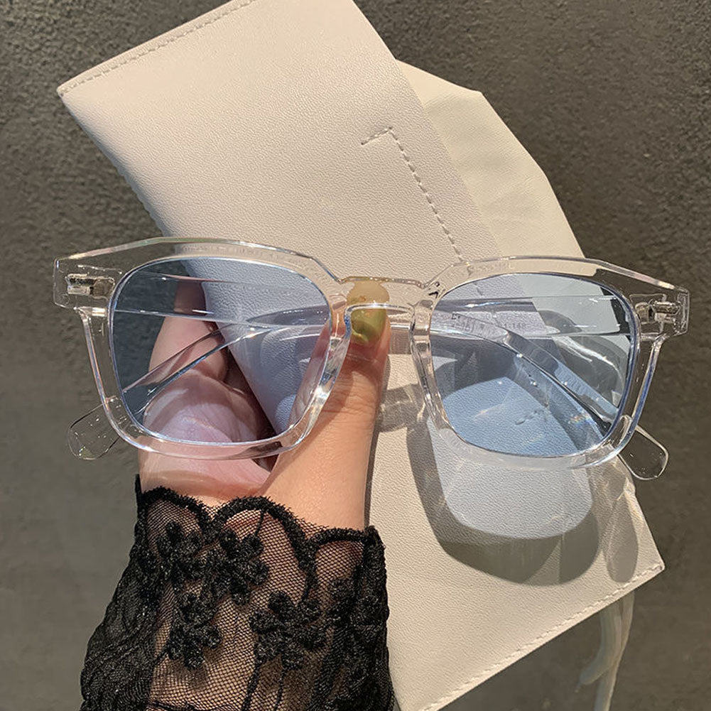 Gradient Square Sunglasses Women Vintage Oversized Sun Glasses Men Brand Designer Trend Colored Glasses Outdoor UV400