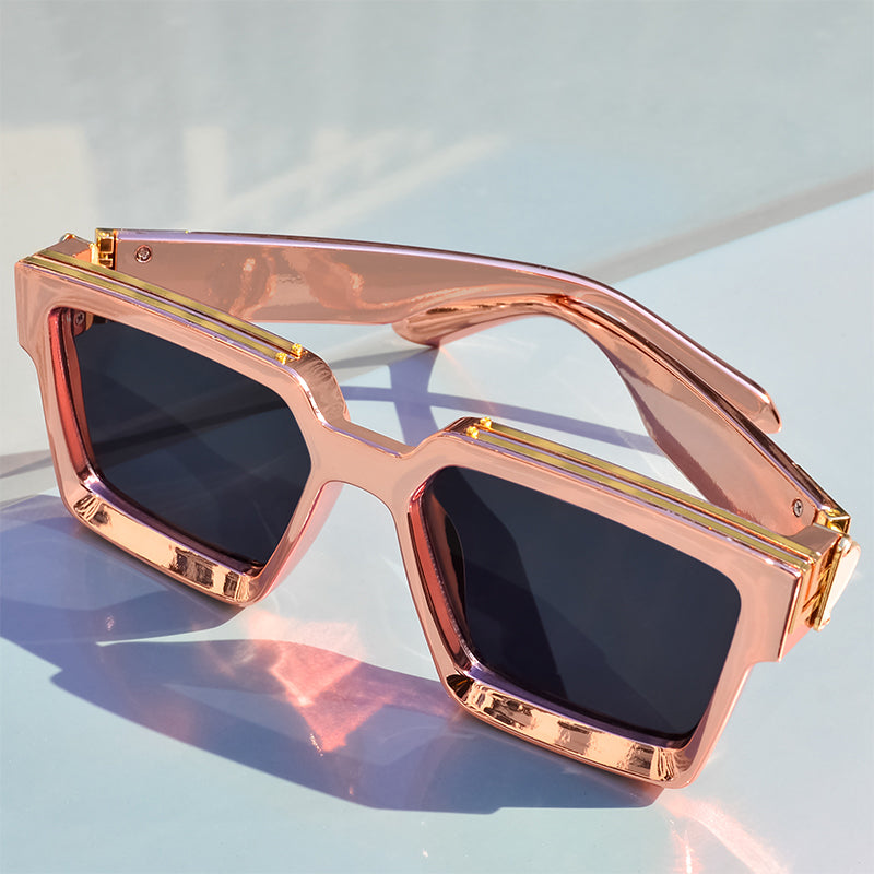 CRIXALIS Fashion Steampunk Sunglasses Women 21 Colors Luxury Brand Square Anti-glare Driving Sun Glasses For Men