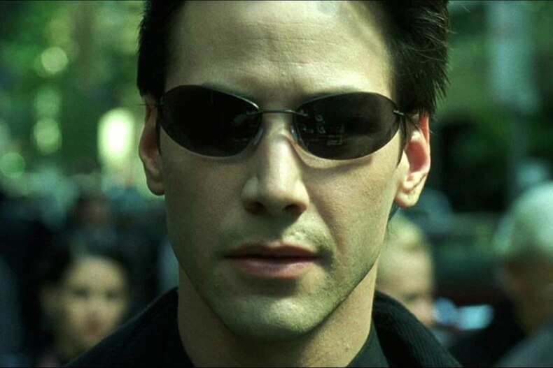 Fashion Cool The Matrix Neo Style Polarized Sunglasses Ultralight Rimless Men Driving Brand Design Sun Glasses