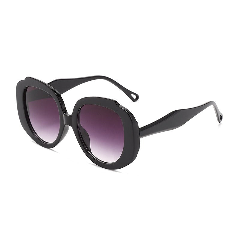 Nouvelles Lunettes de Soleil Rondes Rétro pour Femmes Vintage