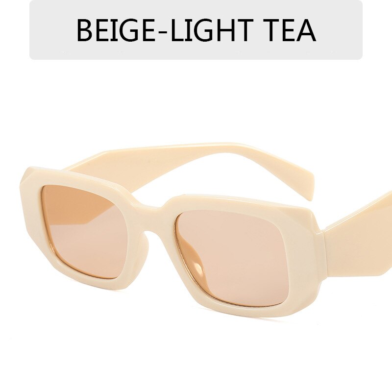 Small Polygon Rectangle Frame Women's Sunglasses Fashion Brand Designer Sun Glasses Men Classic Black Glasses Shades UV400