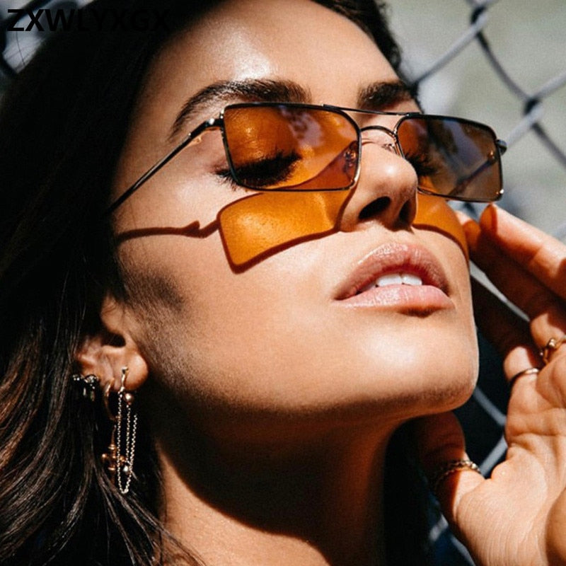 Classic Retro Sunglasses Women Glasses Lady Luxury Steampunk Metal Sun Glasses Vintage Mirror Oculos De Sol Feminino UV400