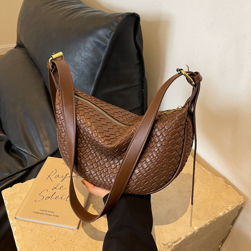 Underarm bag woven crossbody bag