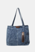 Sac fourre-tout en jean de taille moyenne