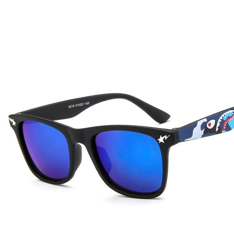 NEW Brand design Kids Sunglasses Boys Baby sunglasses Girls Children Glasses Camouflage Sun Glasses For Boys Gafas De Sol UV400