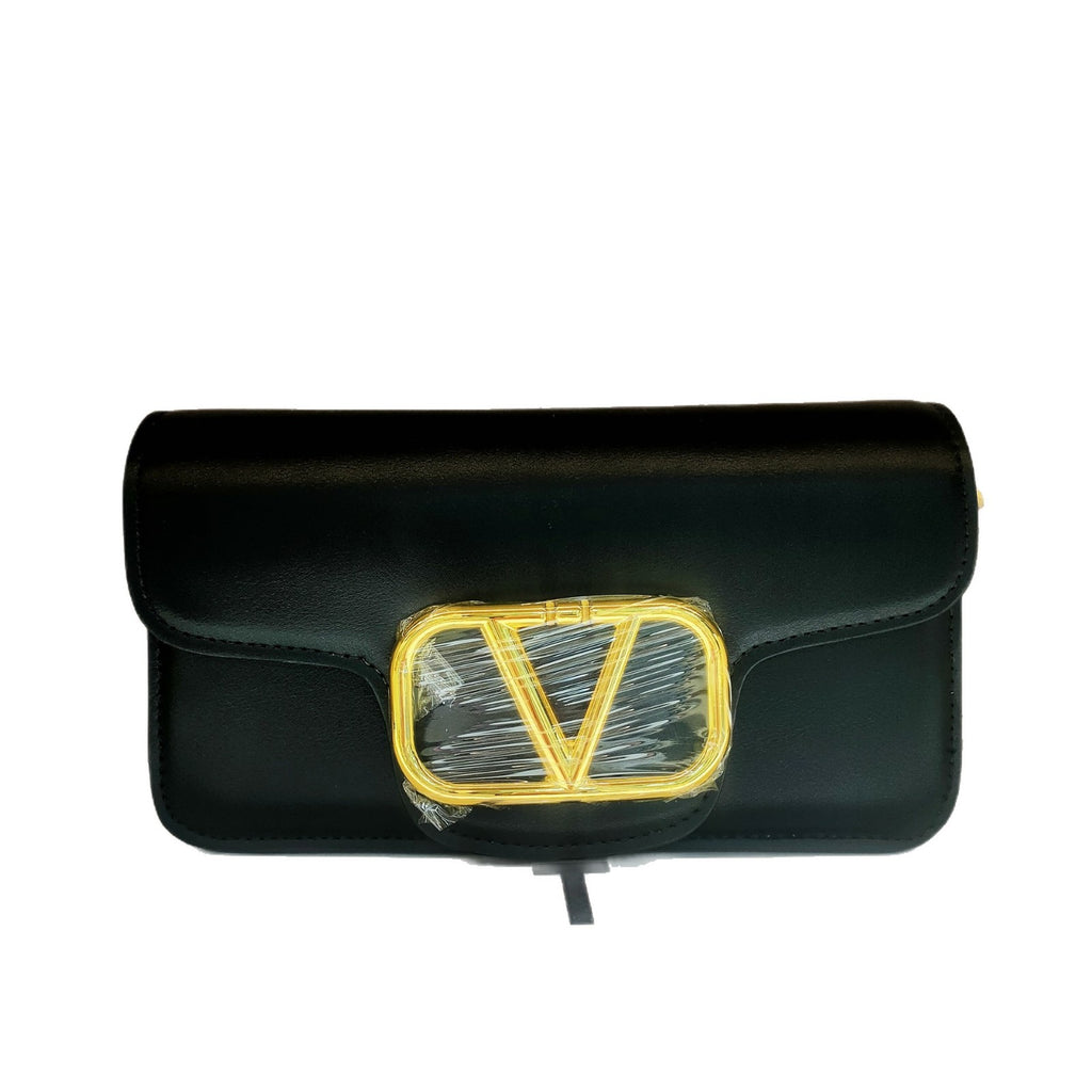 Bag Women Fashion Luxury Minimalist High-end Shoulder Crossbody Bag Genuine Leather Stylish Versatile Chain Small Square Bag