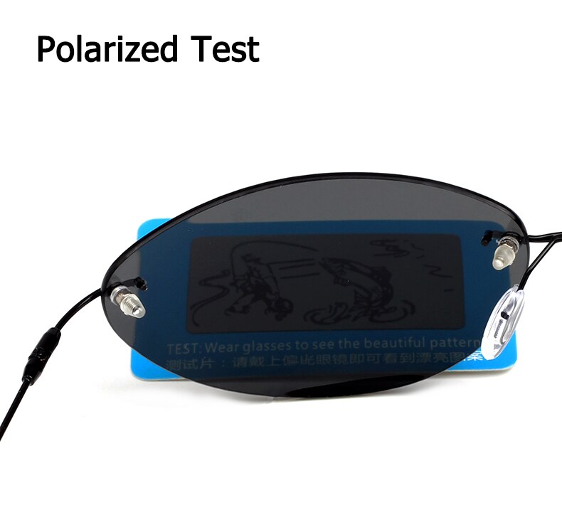 Fashion Cool The Matrix Neo Style Polarized Sunglasses Ultralight Rimless Men Driving Brand Design Sun Glasses