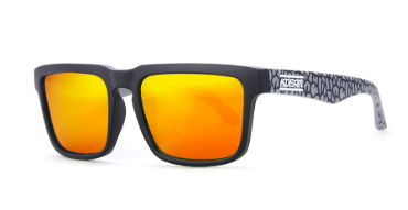 Polarized Sunglasses Men Reflective Coating Square Sun Glasses Women Brand Designer UV400