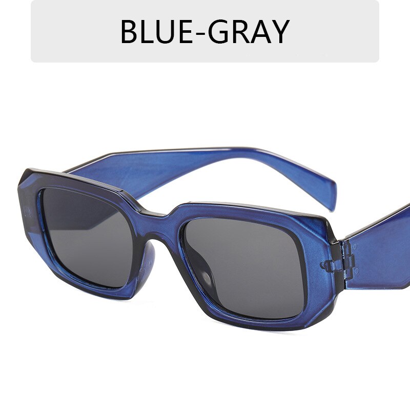 Small Polygon Rectangle Frame Women's Sunglasses Fashion Brand Designer Sun Glasses Men Classic Black Glasses Shades UV400