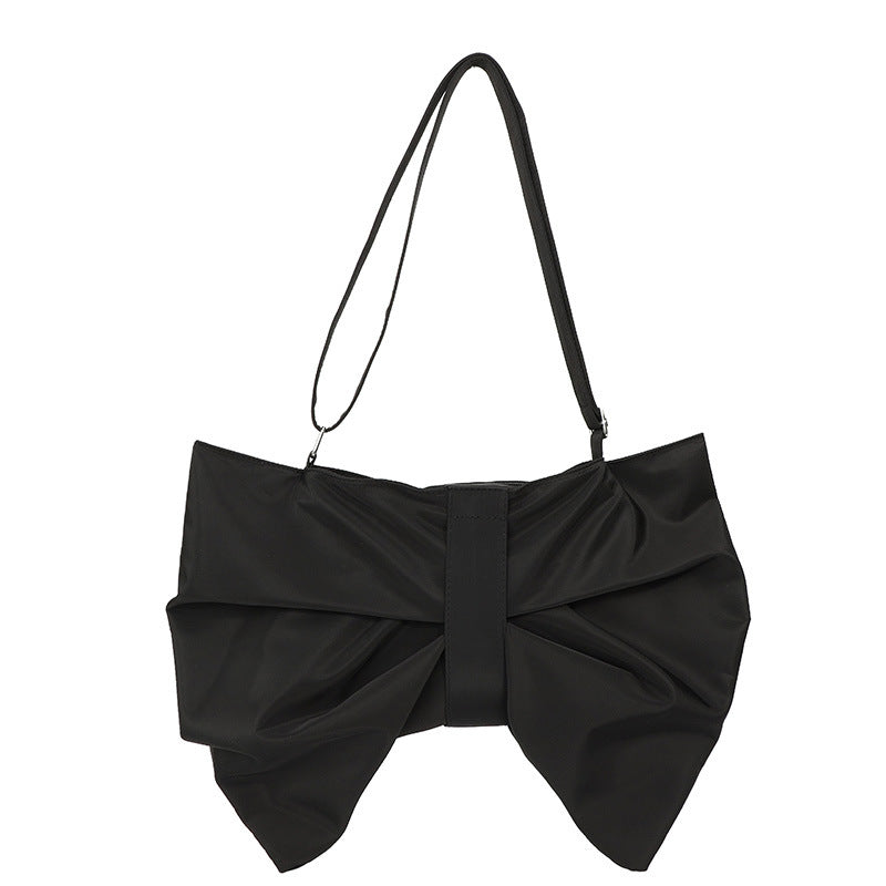 Bow tote bag large capacity crossbody bag