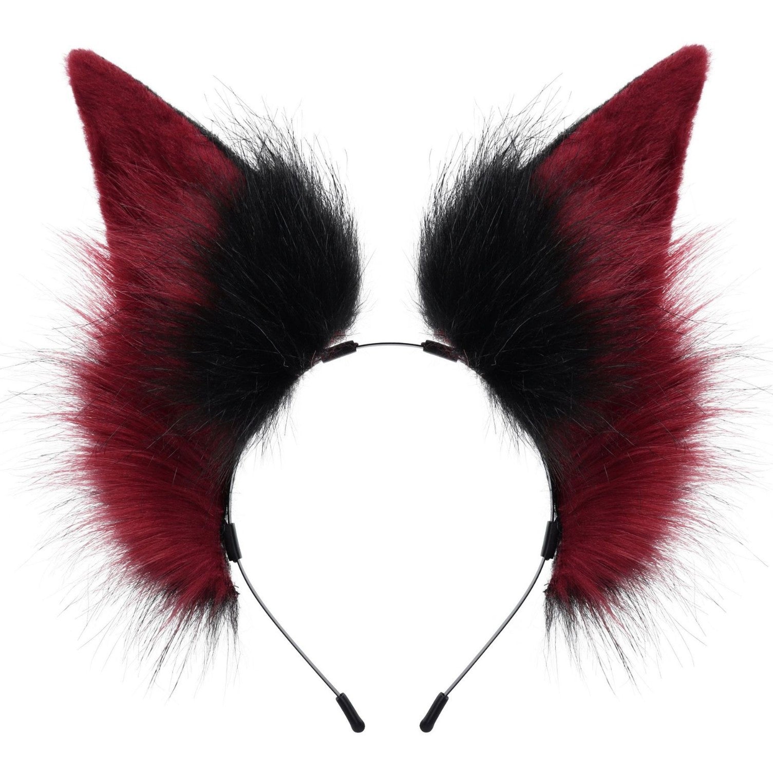 Fuzzy Cat Girl Animal Ears Headband, Cat Ears Cosplay Halloween Party Fox Ears Hair Accessory