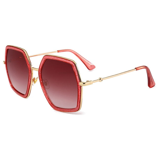 Sunglasses Rays Lady Square Shades Lady Party Sun Glasses