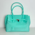 Jellyfirkin New Summer Style Kiiikiii Jelly Tote Shoulder Bag Large Capacity Underarm Bag
