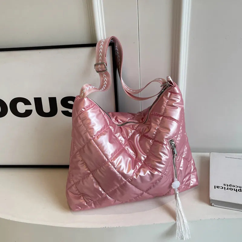 Sac de voyage en nylon matelassé