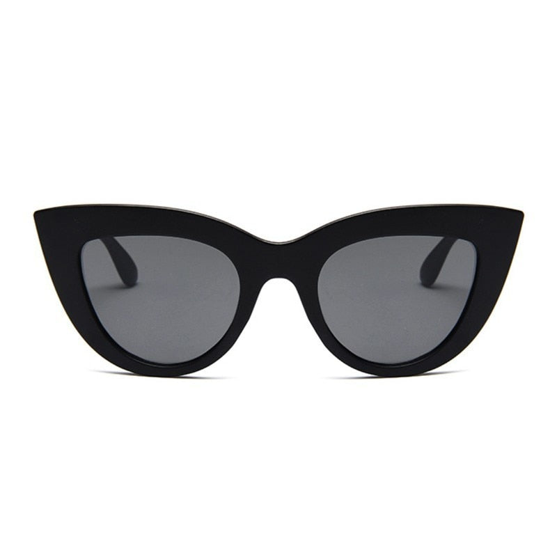 Cat Eye Fashion Sunglasses Women Vintage Luxury Brand Designer Black Glasses Sun Glasses For female UV400 Eyewear Shades
