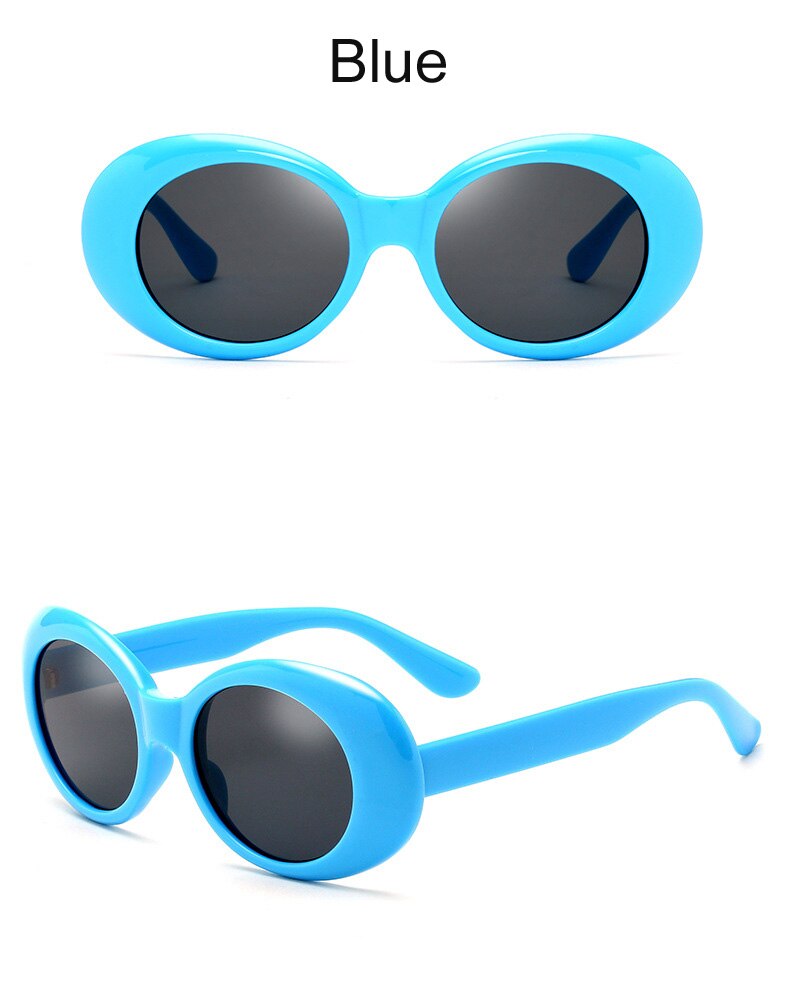 High Quality Red Black Sunglasses Women Men Luxury Brand Design Superstar Oval Sun Glasses Vintage Goggles