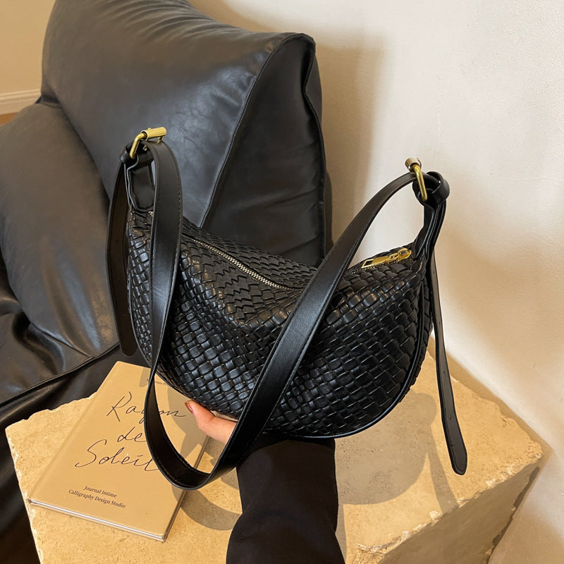 Underarm bag woven crossbody bag