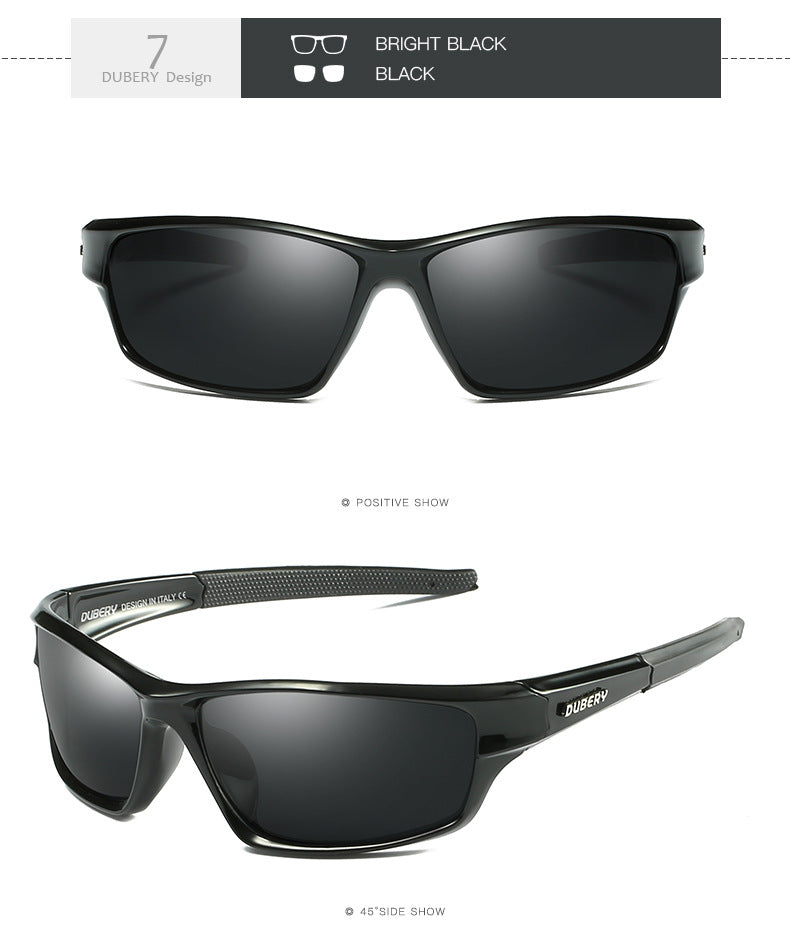 Sports sunglasses, male driver riding sunglasses