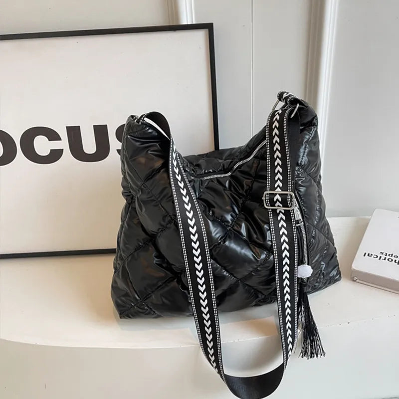 Sac de voyage en nylon matelassé