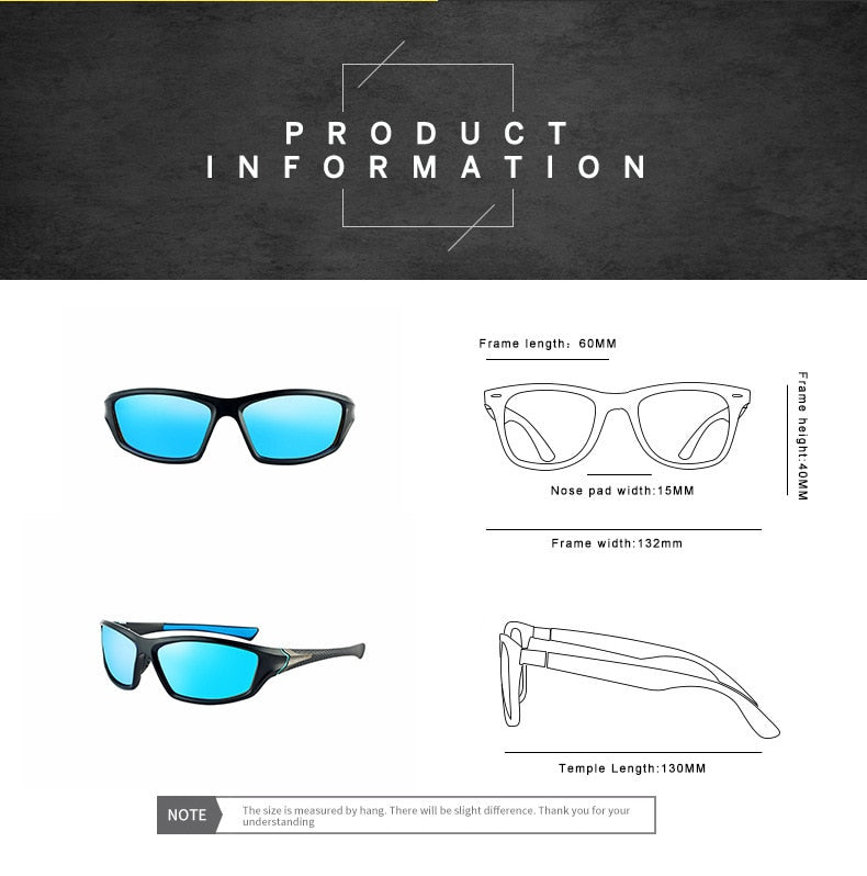 Polarized Sunglasses Men's Driving Shades Male Sun Glasses Vintage Driving Travel Fishing Classic Sun Glasses