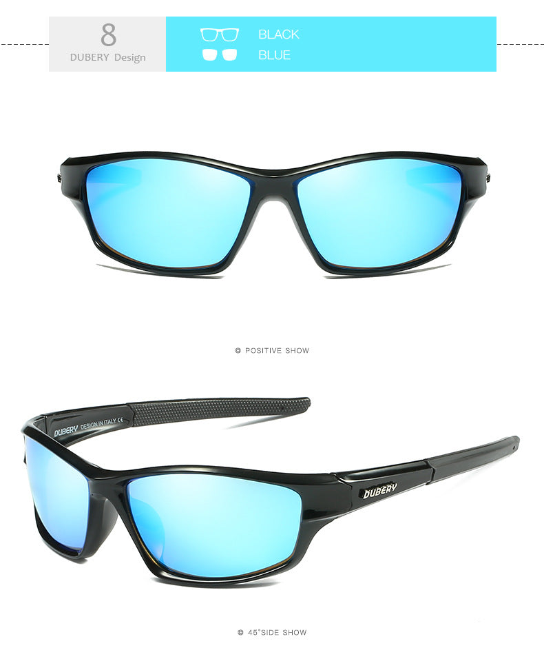 Sports sunglasses, male driver riding sunglasses