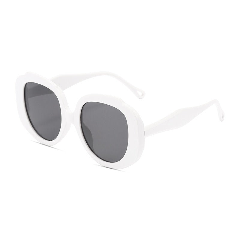New Round Frame Retro Sunglasses Women Vintage Sun Glasses For Female  Eyeglasses