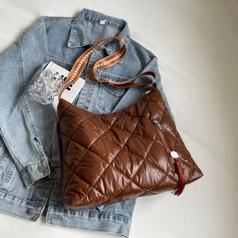 Sac de voyage en nylon matelassé