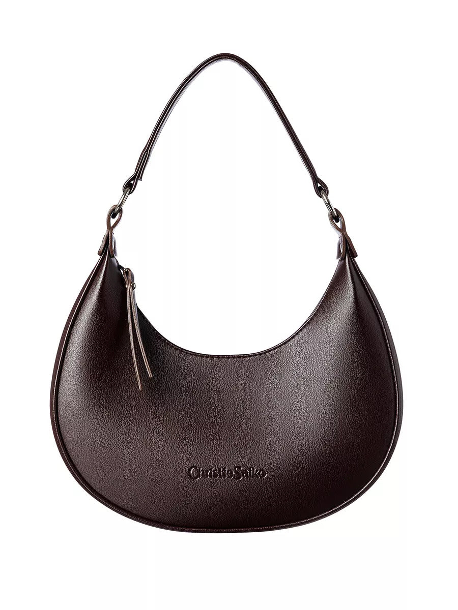 Trendy Women's Half-Moon Crossbody & Handheld Bag – Stylish, Affordable Luxury, Premium Feel, Portable Shoulder Bag