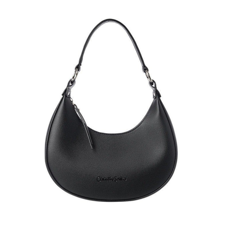 Trendy Women's Half-Moon Crossbody & Handheld Bag – Stylish, Affordable Luxury, Premium Feel, Portable Shoulder Bag